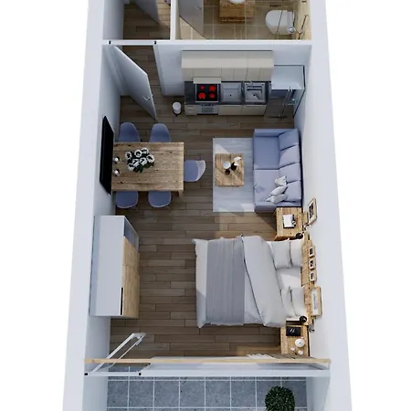 דירה Smart Haus Brilliant 605 ווינטרברג
